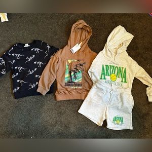 Little boy H&M hoodies/sweatshirts size 5-6